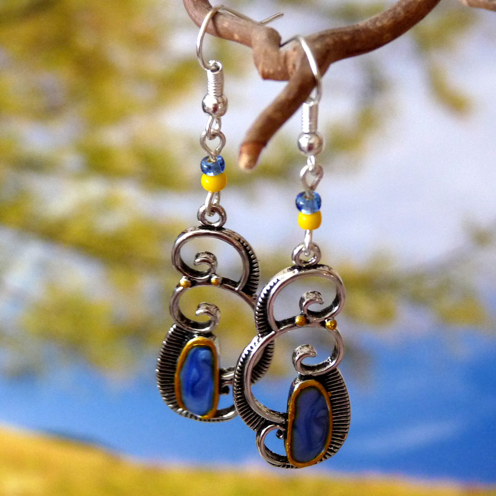 Náušnice - jezírko