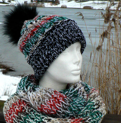 Zimní kulich s angorou