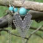 Náhrdelník - mentolový (tyrkenit)