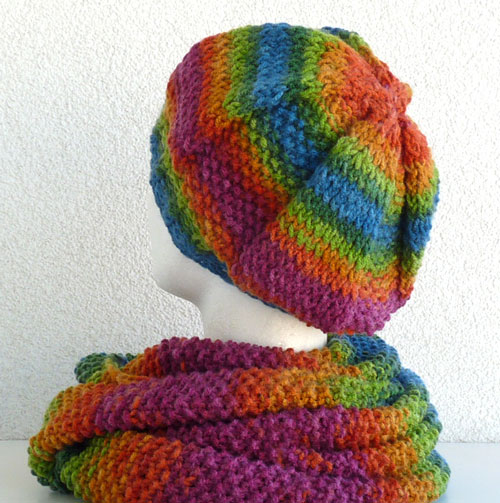 Čepice z hrášku - multicolor