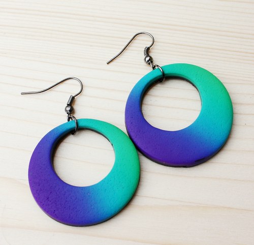 neonové blendované kruhy