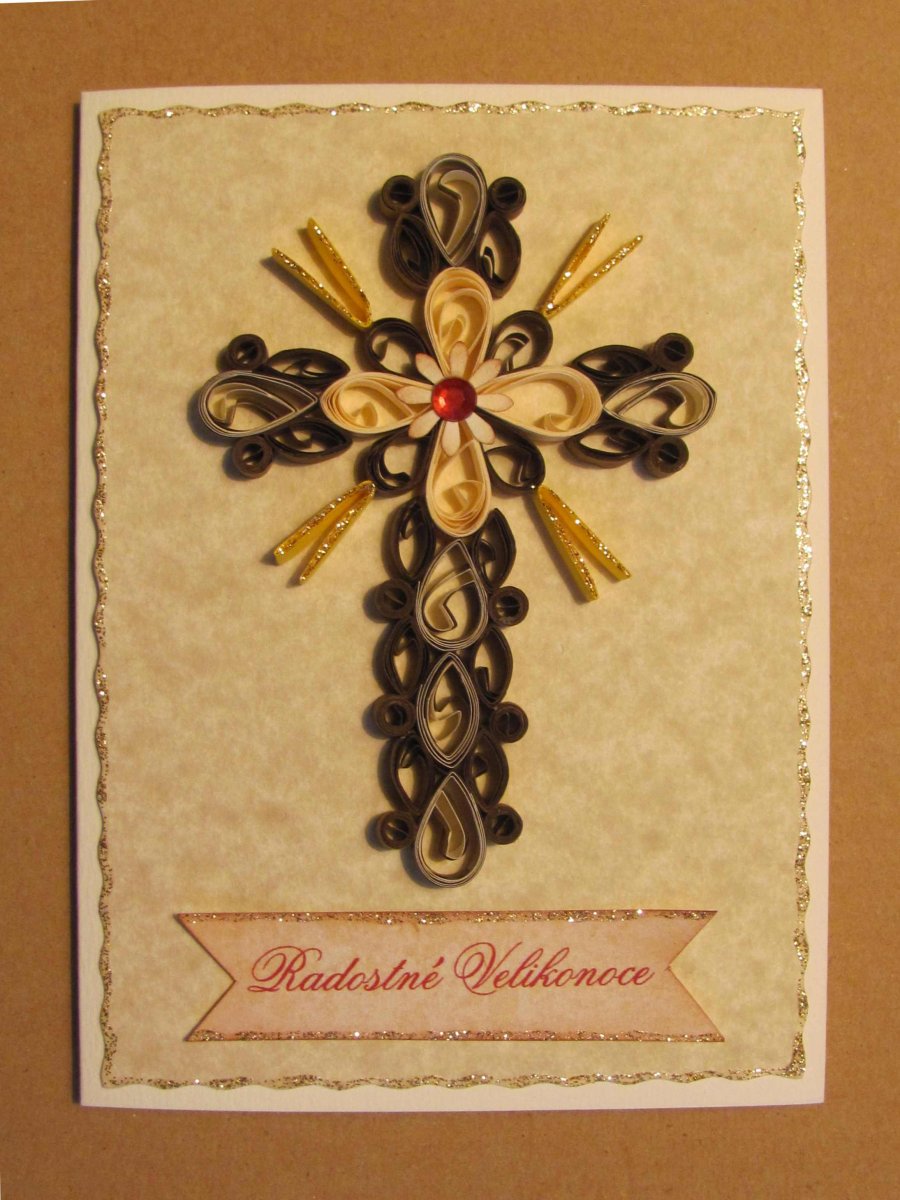 Velikonoční přání křesťanské č.1