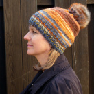 Pletená čepice nejen pro zrzky