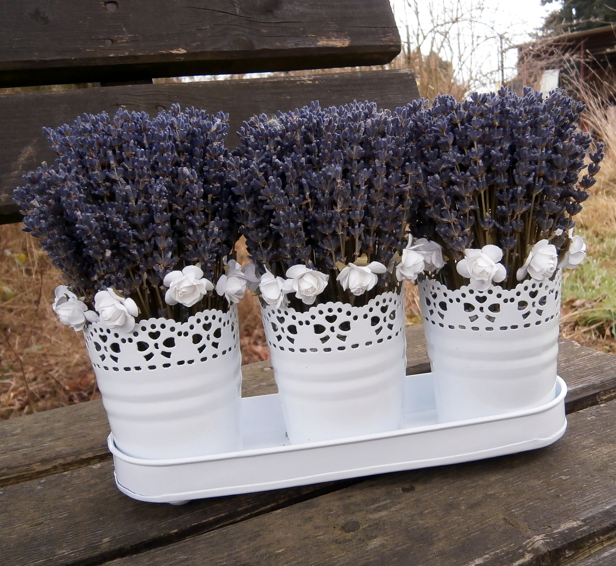 Levandule v krajkách