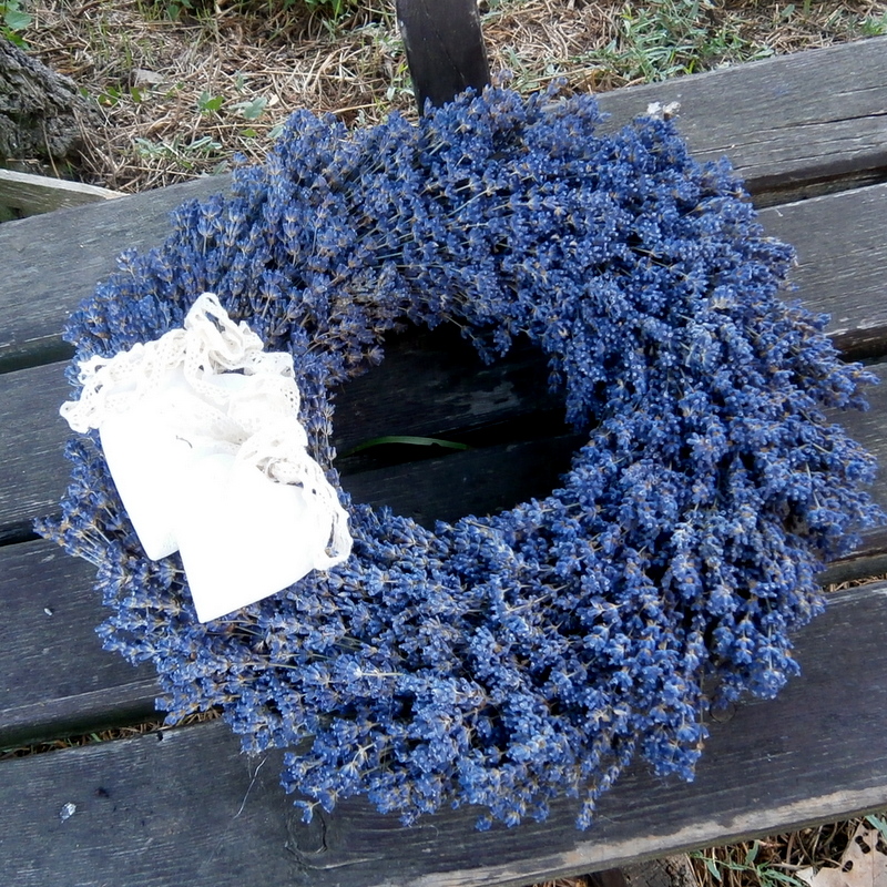 Dvě srdíčka v levanduli