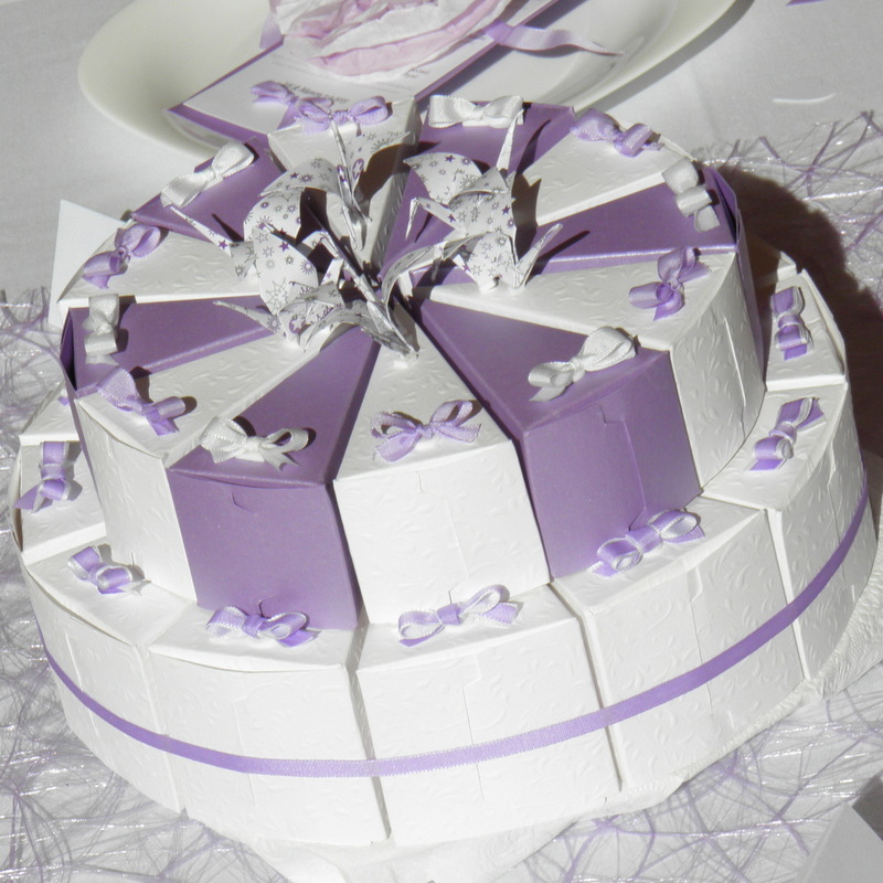 Papírový dort slavnostní