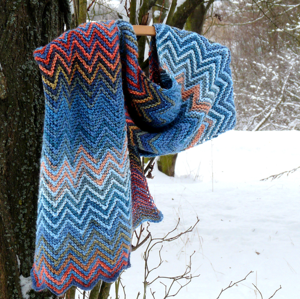 Šála - zasněžené vrcholky hor