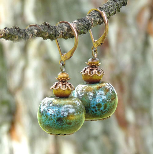 Náušnice vodní víly