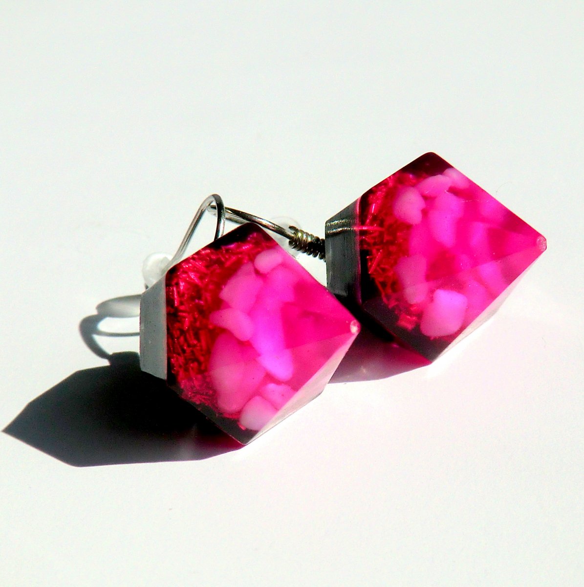 Orgonitové naušničky * Diamant * Křišťálová RADOST