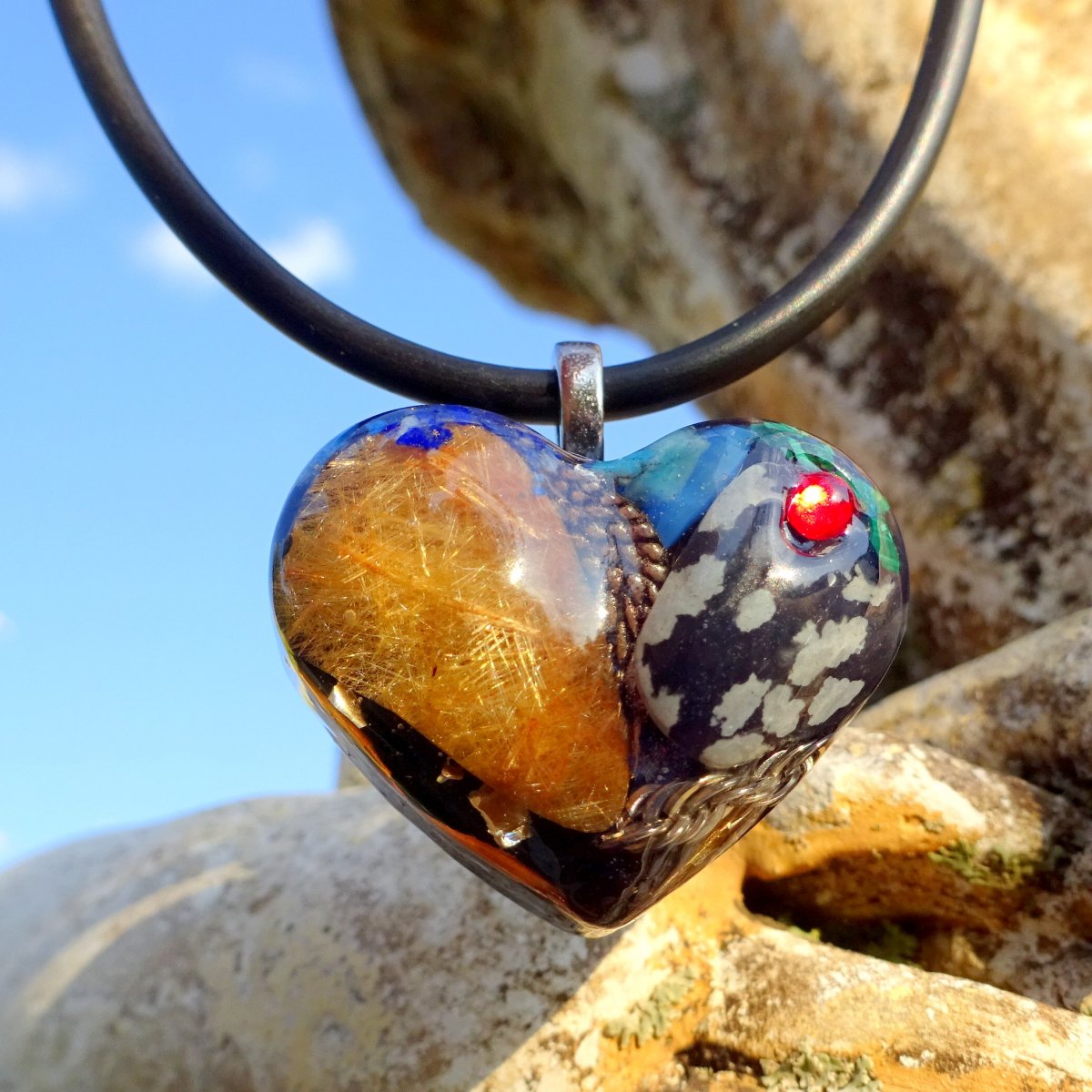 Orgonit (8) Pro Čarodějku se Sagenitem chir ocel