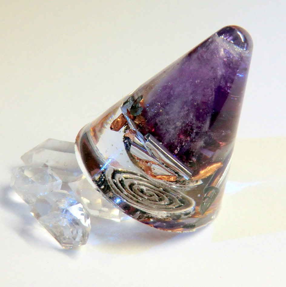 Orgonit  - Kabelkový * Ametyst