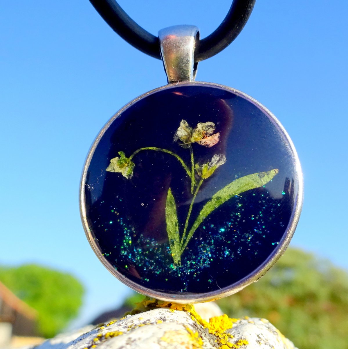 Přívěsek Květiny z české zahrádky 1) nerez