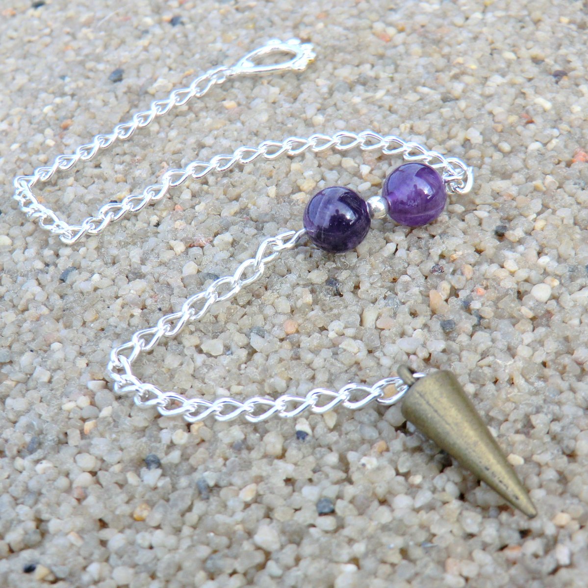 KYVADLO + návod  1) * Ametyst