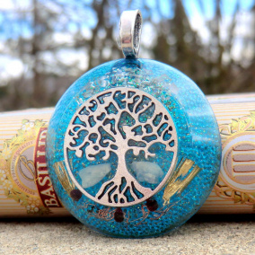 Strom Života *1*  Amulet * Akvamarin s granáty