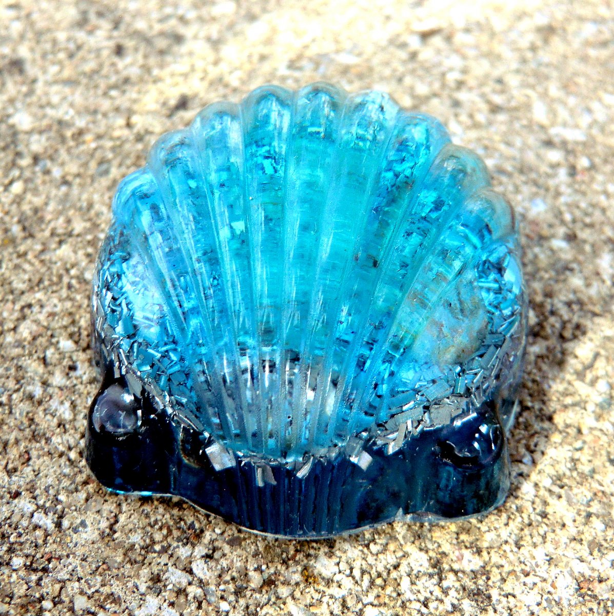 Křišťálová mušlička (A) osobní orgonit * Energie