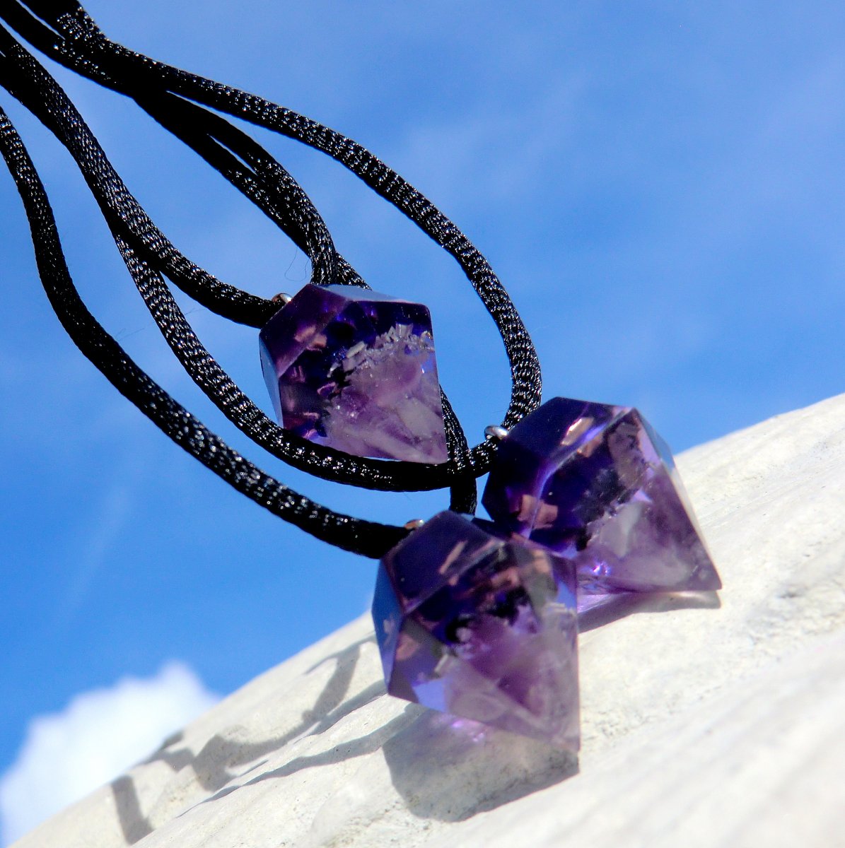 Auto*Diamant * Ametyst s Turmalínem * pro ochranu