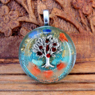  Granátový Strom Života * Amuletový šperk