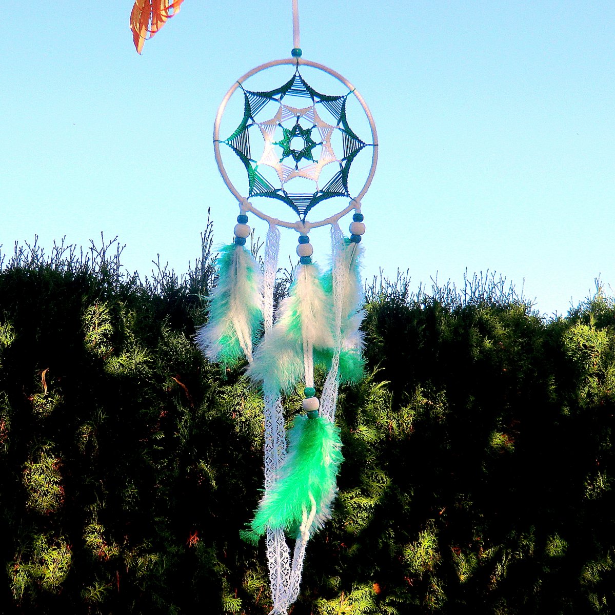 Lapač snů * zelená Mandala * zklidňující