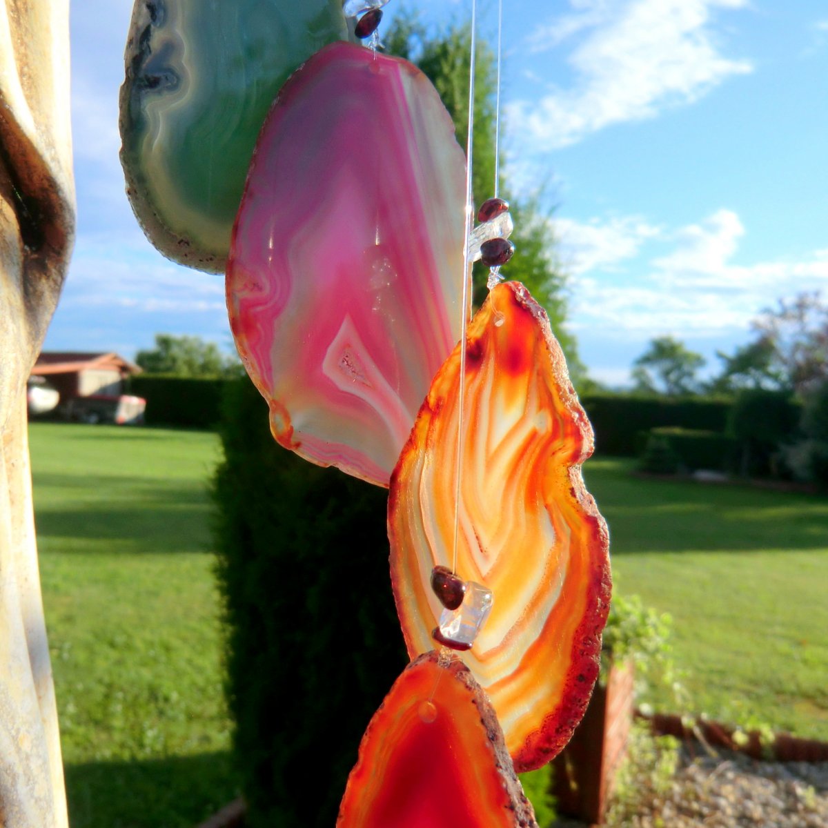 Achátová zvonkohra * Barvy Čaker *  Křišťálem a Granátem OBJ