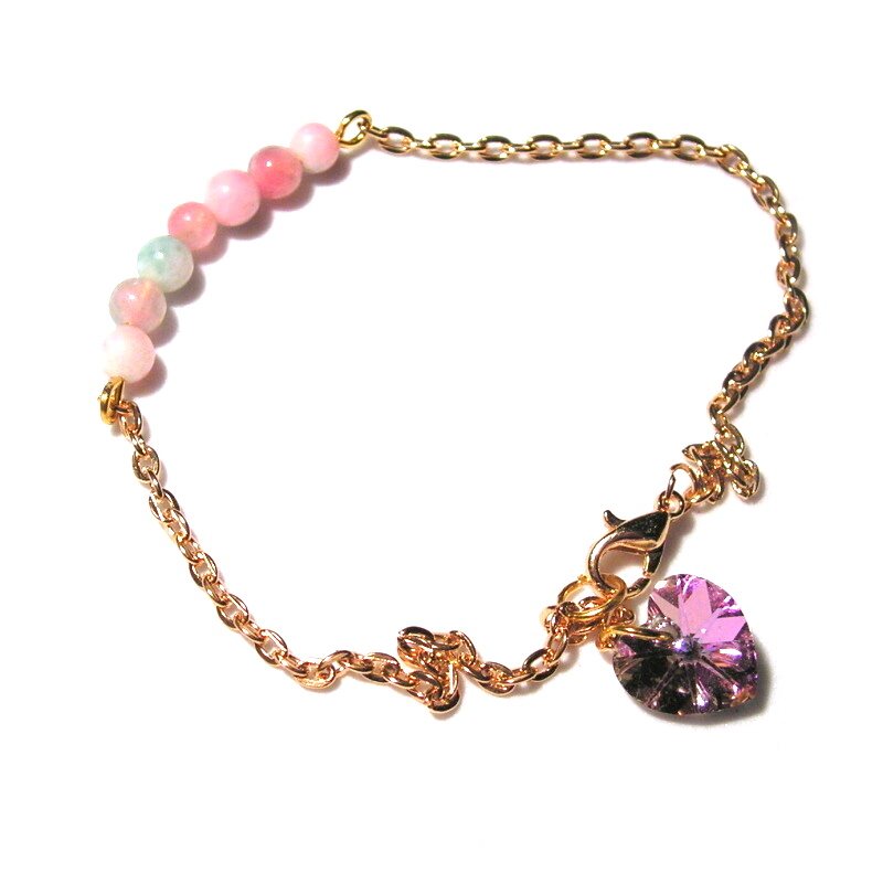 nerezGold -náramek Minimalist Srdce