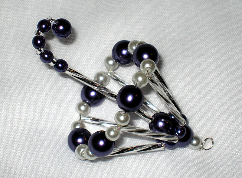 Deštníček fialový