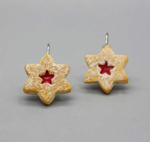 linecké hvězdičky ..  linecké .2 cm cvakačky