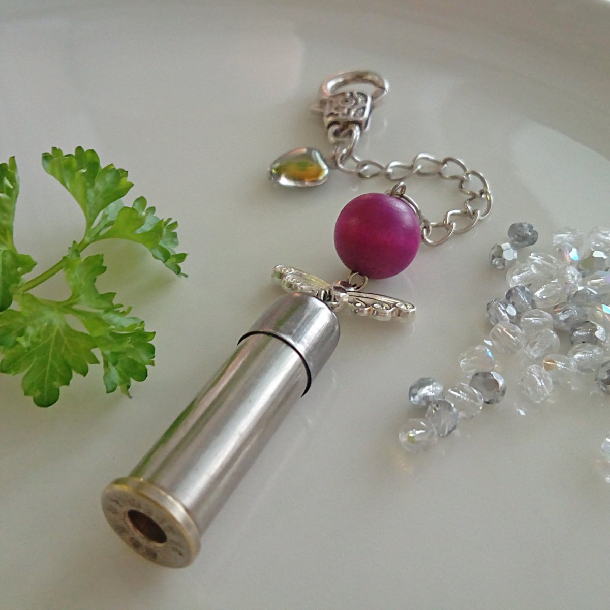 klíčenka s andílkem fialová