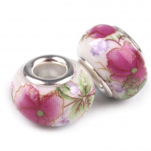 Korálky porcelán.