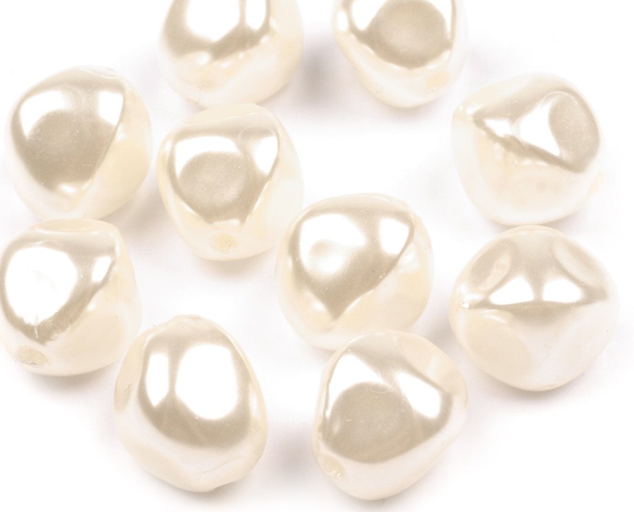 Plastové korálky - 5 kusů.