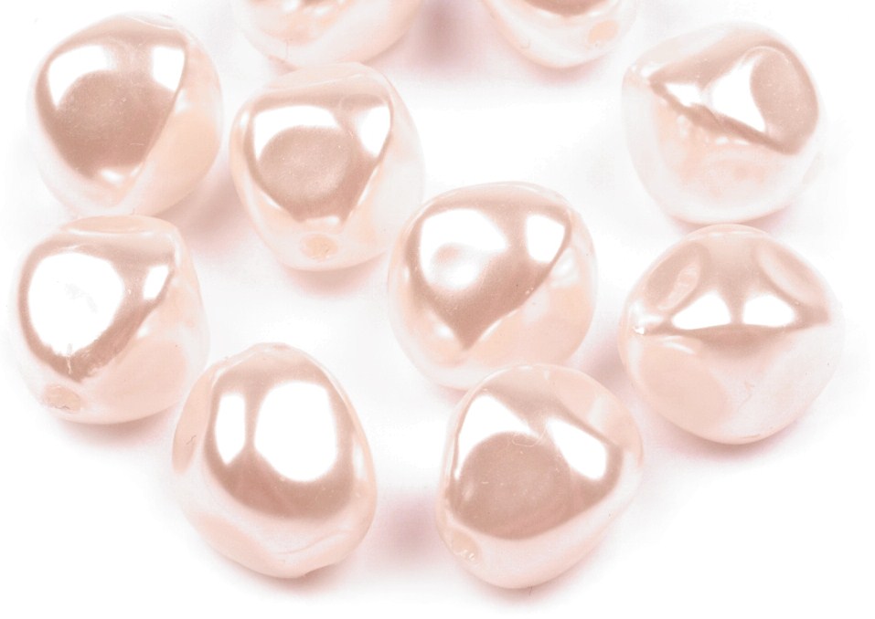 Plastové korálky - 5 kusů.