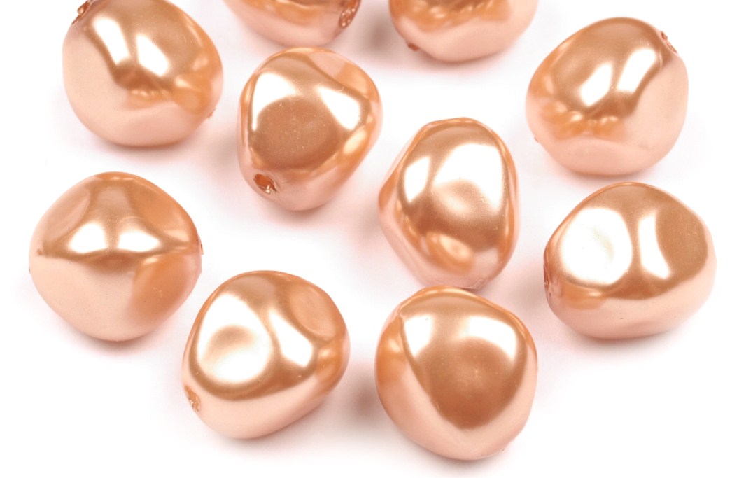 Plastové korálky - 5 kusů.