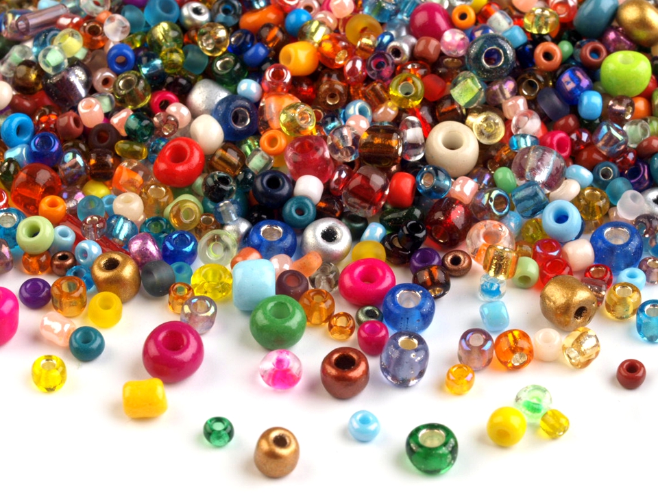 Korálky rokajl - 100g.