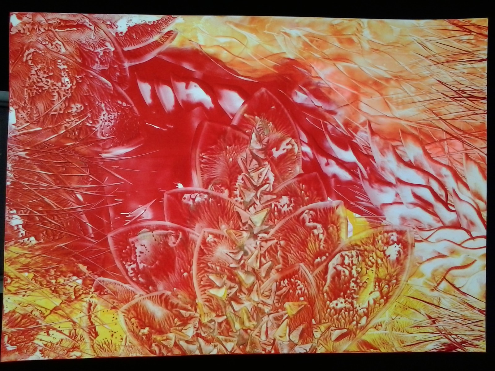 Živel ohně - enkaustika