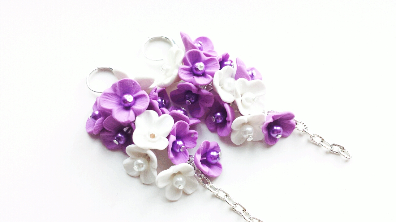 Náušnice kytičkové