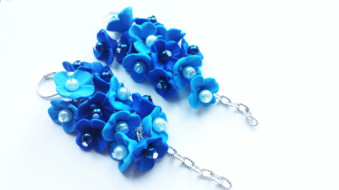 Náušnice kytičkové