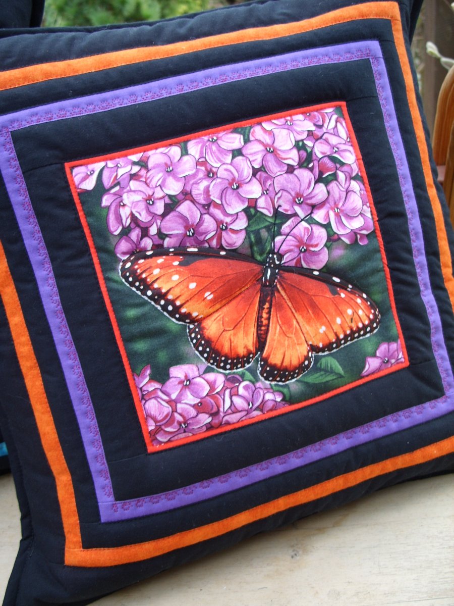 Polštářek - Motýlí křídla III