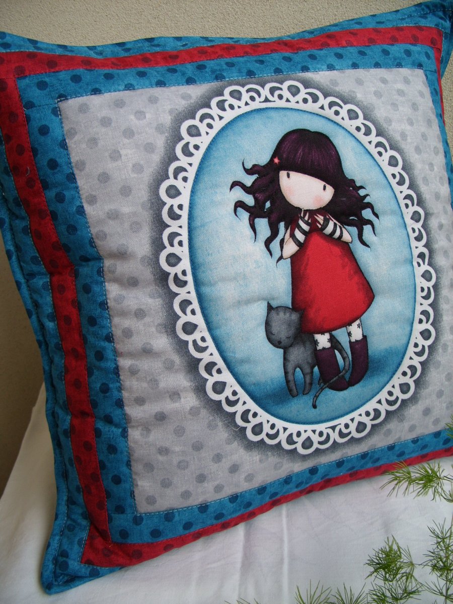 Polštářek - S kočičkou