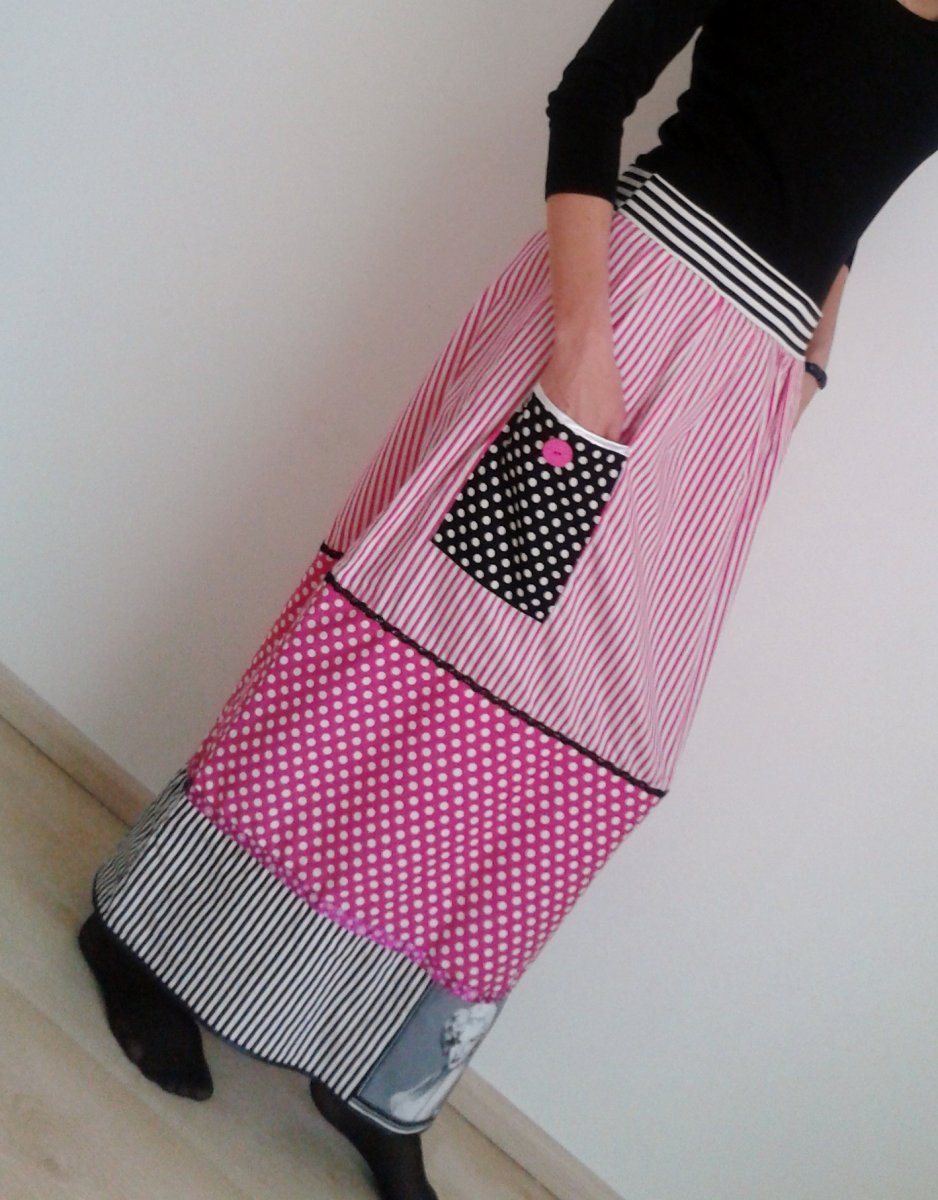 Dlouhá sukně či šaty s Marilyn