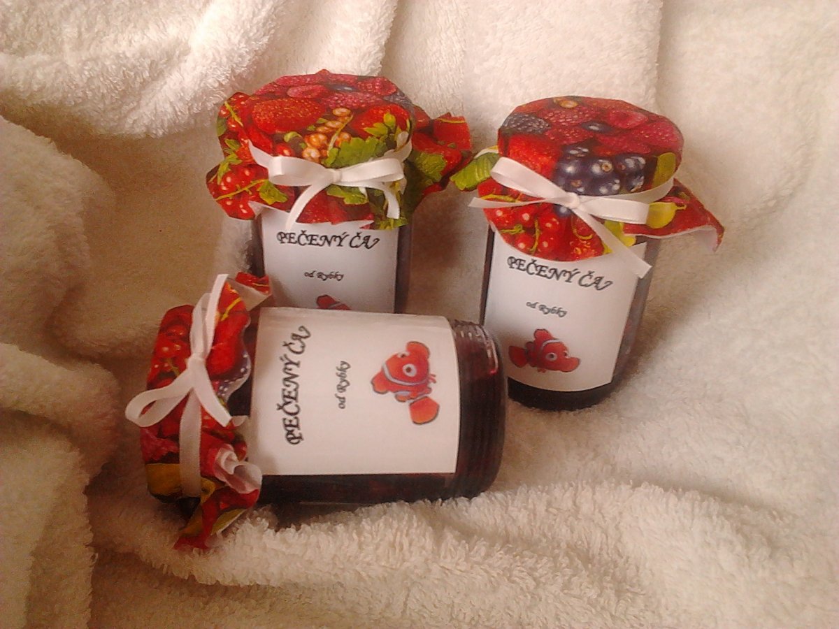 Pečený čaj - třešně, ostružiny, bílý rybíz, jahody