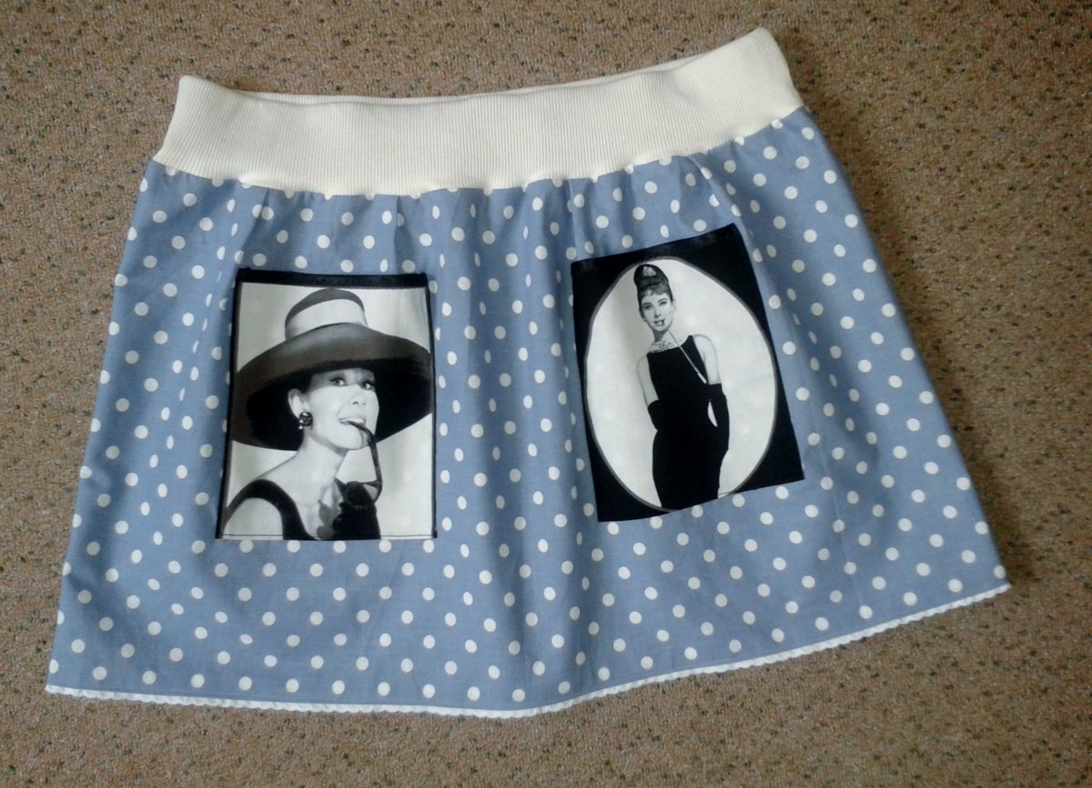 Sukně s krásnou Audrey NA PŘÁNÍ