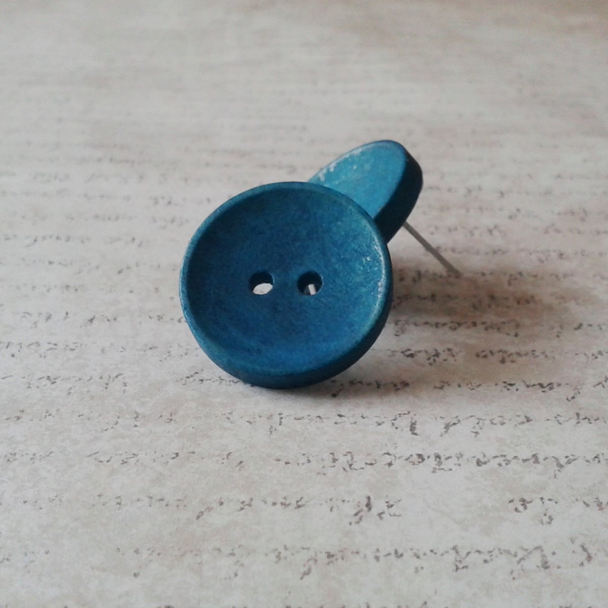 náušnice knoflíky