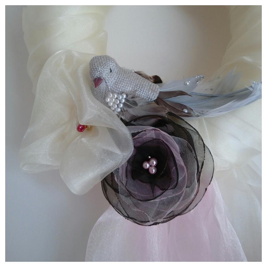 Dekorační věneček-Něžnost