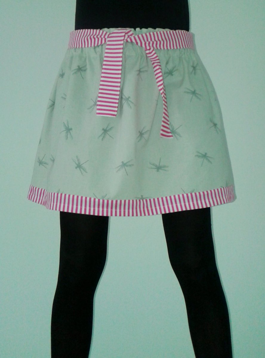 Sukně VÁŽKY A PROUŽKY