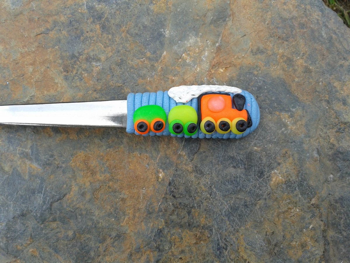 Čajová lžička - mašinka