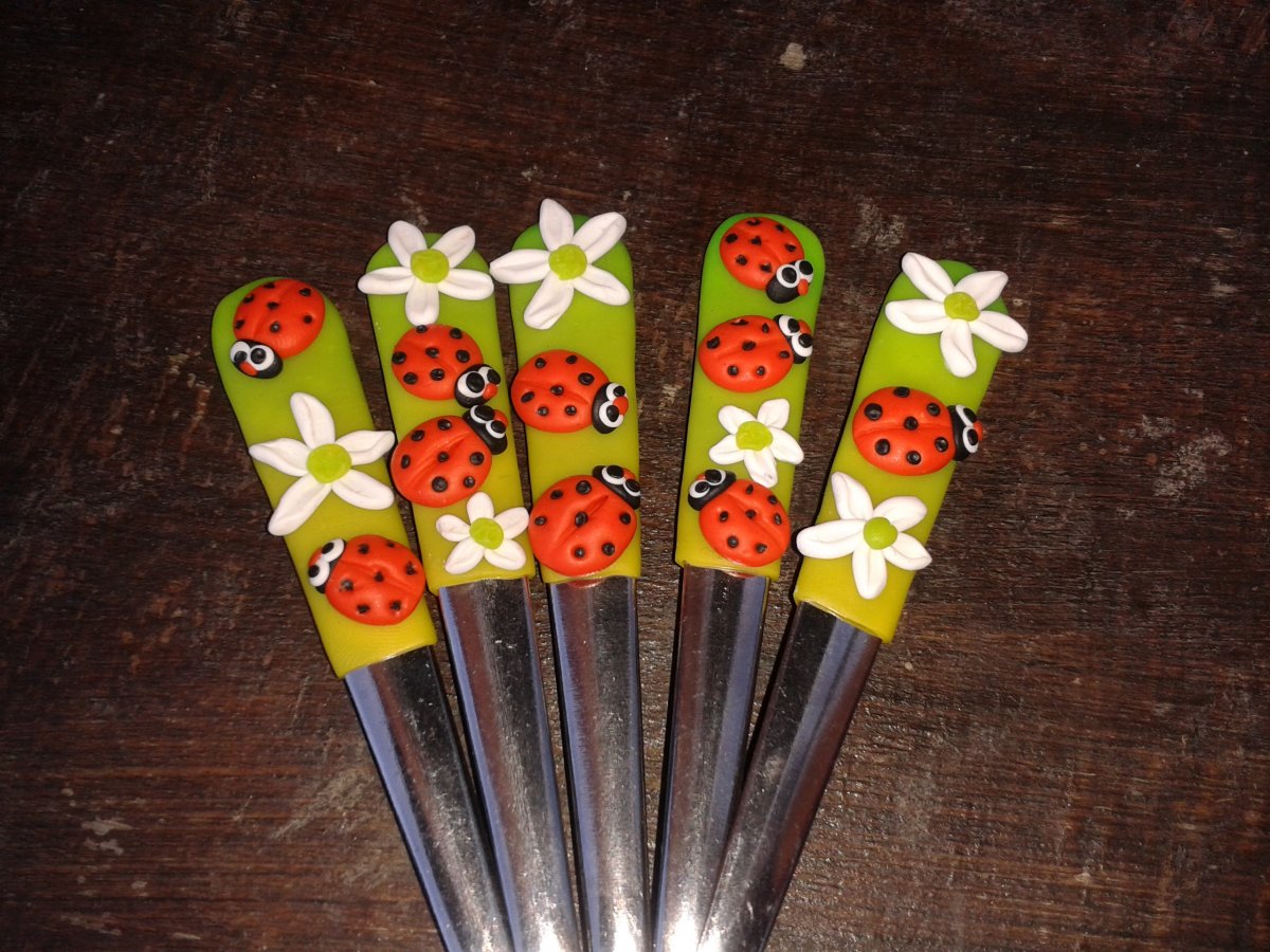 Čajová lžička - berušková