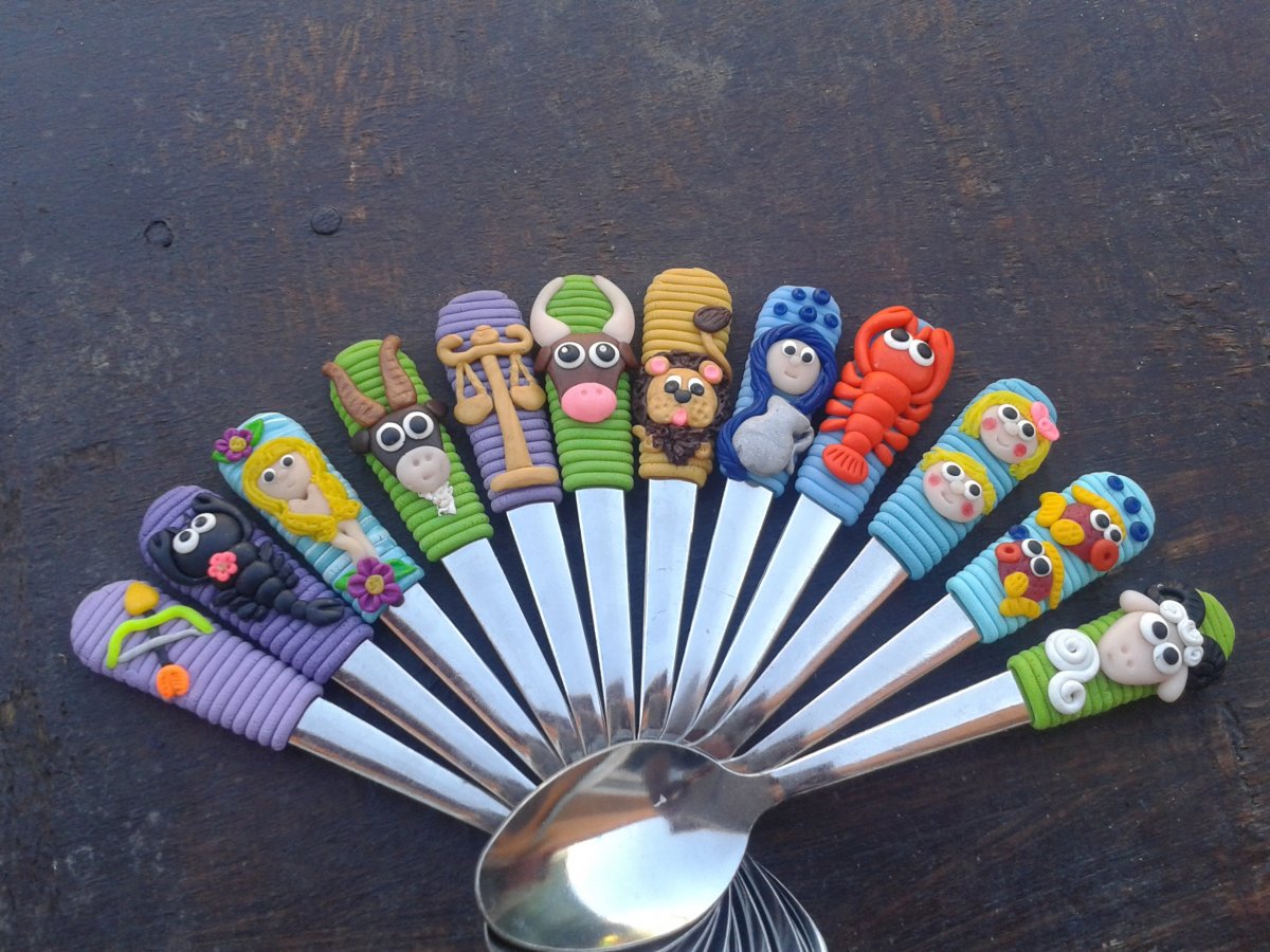 Čajová lžička - podle znamení zvěrokruhu