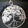 Amulet KŘIŠŤÁLOVÝ STROM ŽIVOTA - chirurgická ocel 