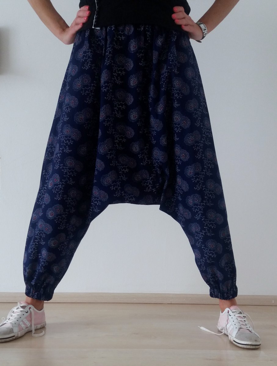 Originální harémové kalhoty