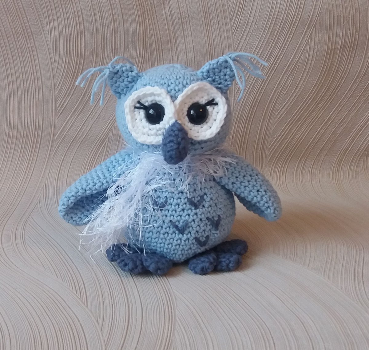 NÁVOD - Háčkovaná Sova Johanka