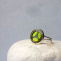 Zelený steampunkový prsten